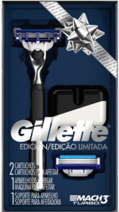 Aparelho Barbear Gillette Mach 3 Turbo