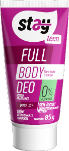Creme Desodorante Stay Full Boy Teen Bisnaga 85g