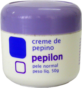 Creme Pepino Pepilon Pele Normal Homens E Mulheres 50g