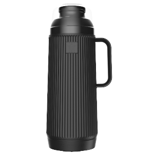 Garrafa Térmica Mundial Rolha 1l Preta Termolar Ref 2700prt