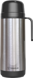 Garrafa Térmica Lúmia Tapón Double Action Rolha 1l Inox Termolar Ref 9731