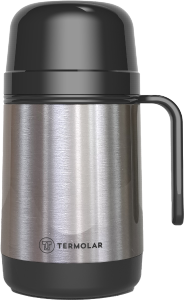 Garrafa Térmica Lúmia Tapón Double Action Rolha 500ml Inox Termolar Ref 9732