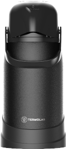 Garrafa Térmica Revolution Pressão 1,2l Inox/Preto Termolar Ref 57642