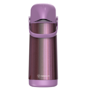 Garrafa Térmica Lúmia Pressão 1l Lilás Connect Termolar Ref 9751lic
