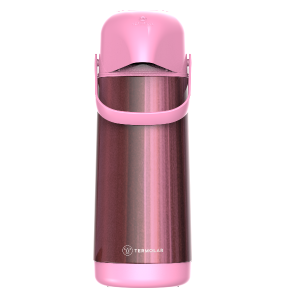 Garrafa Térmica Lúmia Pressão 1l Rosa Balé Termolar Ref 9751rob