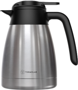 Bule Térmico Garzón 1,2l Inox Termolar Ref 59150