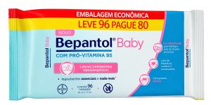 Lenços Umedecidos Bepantol Baby 96 Unidades
