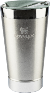 Copo Térmico De Cerveja C/ Tampa 473ml Stainless Steel Stanley Ref 8169