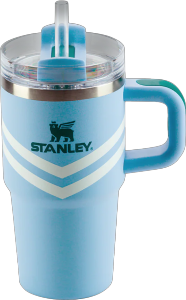 Garrafa Térmica Quencher 2.0 591ml Cornflower Chevron Stanley Ref 8766