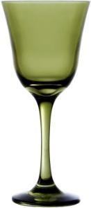 Taça Vinho Jasmin 250ml Verde 12 Unidades Nadir Ref 7144