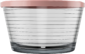 Tigela Ginga C/ Tampa 670ml Cores Sortidas Nadir Ref 4c021
