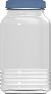 Pote Juá C/ Tampa 1l Cores Sortidas Nadir Ref 9k051