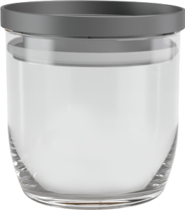 Pote Vert Basic C/ Tampa Hermética Plástico 540ml Nadir Ref 9f065