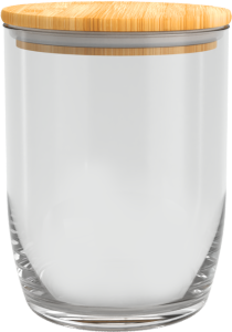 Pote Vert Bamboo C/ Tampa Hermética Bamboo 750ml Nadir Ref 9h065