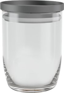 Pote Vert Basic C/ Tampa Hermética Plástico 750ml Nadir Ref 9h065