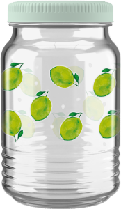 Pote Juá Decorado Tutti Frutti 1l Nadir Ref 9k051
