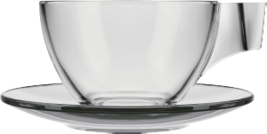 Xícara Duralex Astral Café Expresso C/ Pires 85ml 24 Unidades Nadir Ref 5c038