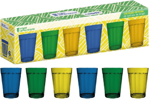 Conjunto De Copo Americano Copo Da Torcida Brasileira Color 6 Unidades Nadir Ref 2010