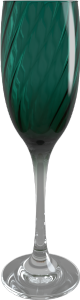 Taça Ravena Champanhe 190ml Verde Natal 12 Unidades Nadir 7d770