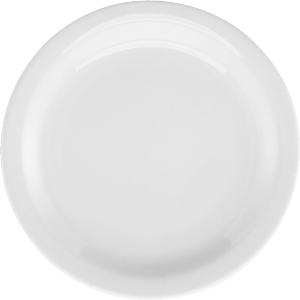 Prato Raso Gourmet Pró Porcelana 27cm Branco 12 Unidades Oxford Ref 033955