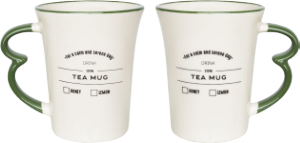 Caneca Easy Hot Drinks Tea Mug Cerâmica 330ml Oxford Ref 075908
