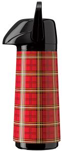 Garrafa Airpot Decorada Xadres 1 Litro Invicta Referencia 9721