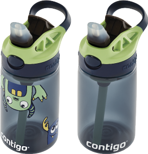 Squeeze Gizmo Flip Kids Tritan Estampa De Monstros 414ml Verde Contigo