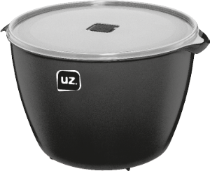 Multiuso Premium 10l (A21,2 X C29,8 X L33,3)Cm Preto Uz Ref Uz212-Pr