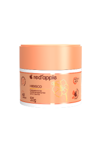 Creme Desodorante Red Apple Hibisco Proteção Seca Antitranspirante S/ Álcool 48h 55g