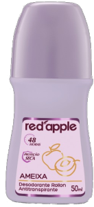 Desodorante Roll-On Red Apple Ameixa Proteção Seca Antitranspirante S/ Álcool 48h 50ml