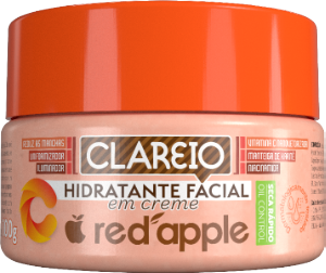 Hidrante Facial Creme Red Apple Clareio 100ml