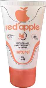 Desodorante Creme Red Apple Bisnaga Natural 55g