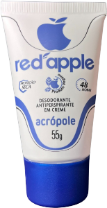 Desodorante Creme Red Apple Bisnaga Acropole 55g
