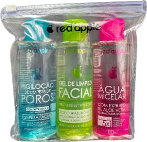Kit Cuidados Facial Red Apple 110ml