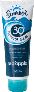 Protetor Solar Bisnaga Facial E Corporal Red Apple Summer Fps 30 120ml