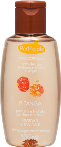 Óleo Corporal Red Apple Pitanga C/ Óleo De Amêndoas Doces E Argan Ômega 9 Vitamina E 100ml