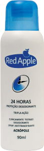 Desodorante Spray Red Apple Acrópole Tripla Ação Antitranspirante 24h 90ml