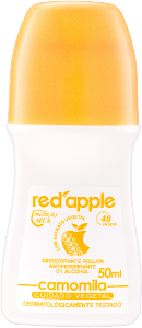 Desodorante Roll-On Red Apple Camomila Proteção Seca Antitranspirante S/ Álcool 48h 50ml