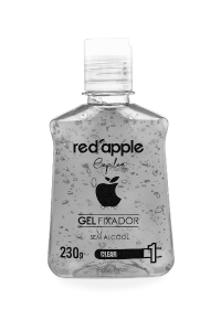 Gel Fixador P/ Cabelo Red Apple Clear S/ Álcool 230g