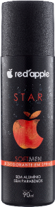 Desodorante Spray Red Apple Star Softmen 90ml