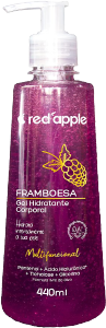 Gel Hidratante Corporal Red Apple Framboesa 440ml