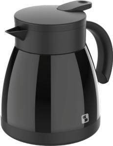 Bule Térmico Elegance 500ml Preto Soprano Ref 15603