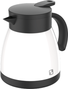 Bule Térmico Elegance 500ml Branco Soprano Ref 15602