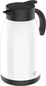 Bule Térmico Elegance 1l Branco Soprano Ref 15702