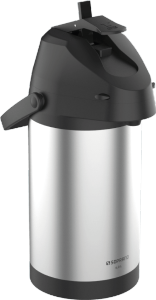 Garrafa Térmica Excelence C/ Ampola 4l Inox/Preto Soprano Ref 7161