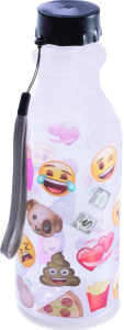 Garrafa Retrô Emoji 500ml Plasutil Ref 731