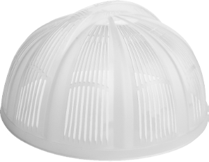 Cobre Tudo Médio (A13,5xø25cm) Branco Plasútil Ref 4117