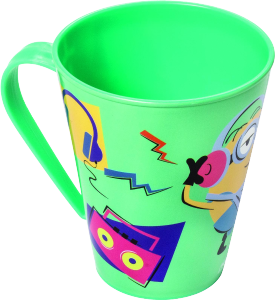 Caneca Minions 360ml (C11,1xl8,7xa10,2cm) Plasútil Ref 6372