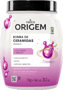 Creme Tratamento Nazca Origem Bomba De Ceramidas Vitalidade E Brilho 1 Kg