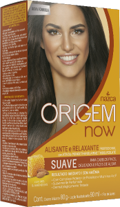 Kit Alisamento Permanente Nazca Origem Now Mel&Amêndoas Suave P/ Cabelos Finos